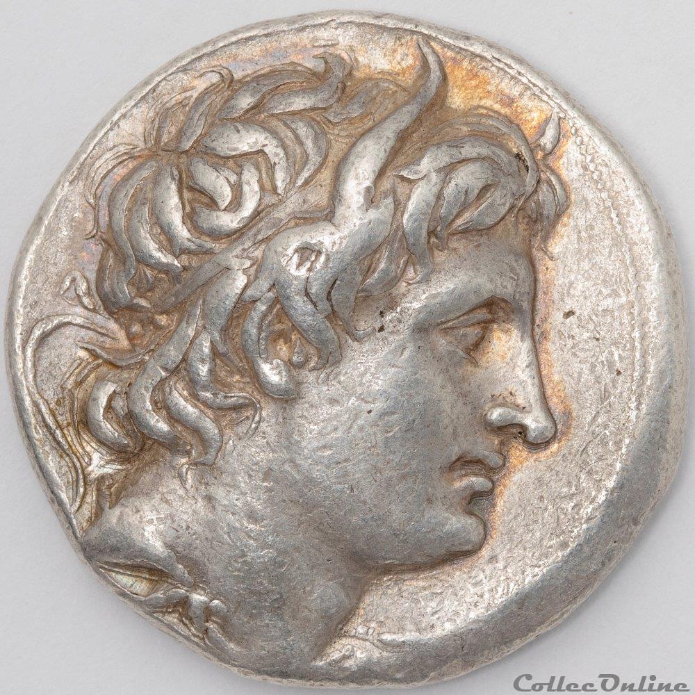 Demetrios Poliorcete monnaie antique av jc a ap grecque demetrios poliorcete