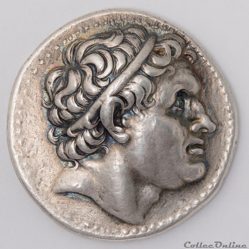 Seleucos 1er Nicator vu par Phileitairos monnaie antique av jc ap grecque seleucos 1er nicator vu par phileitairos