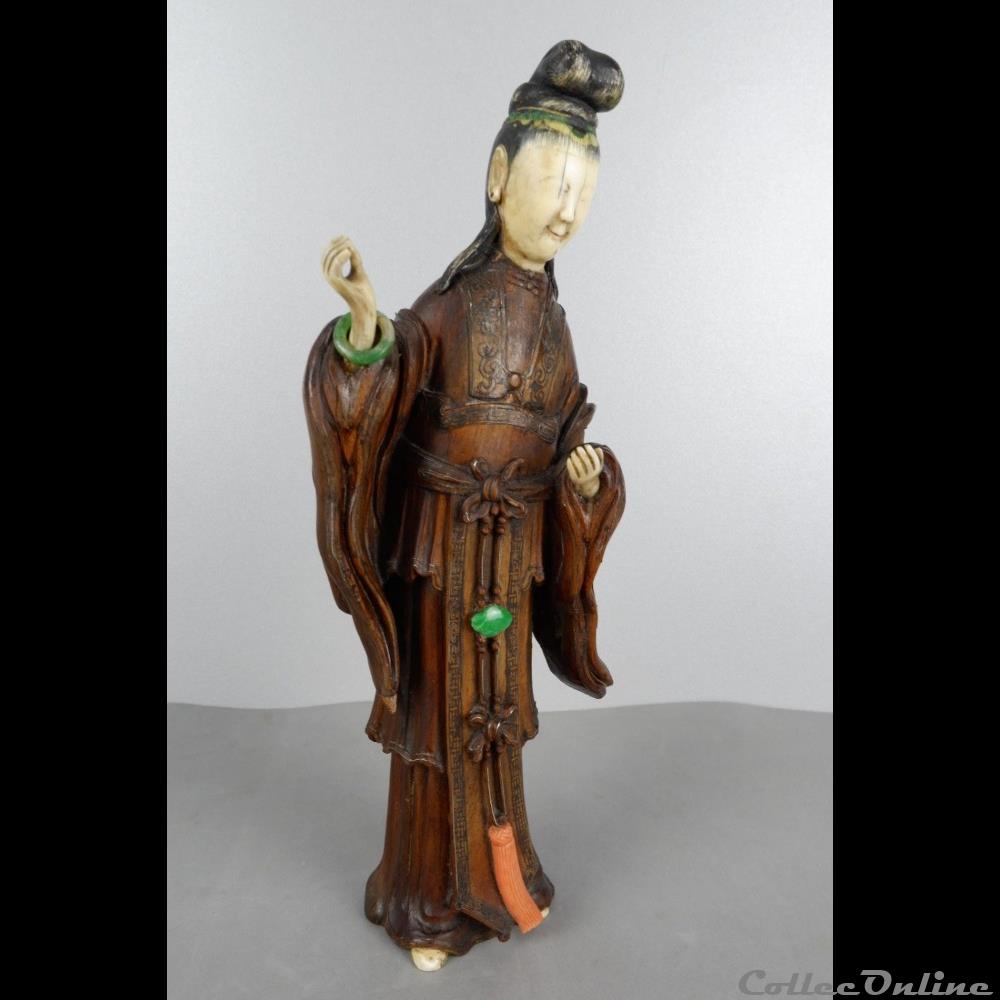 Chine ivoire 2 2 art antiquite asiatique chine ivoire 2
