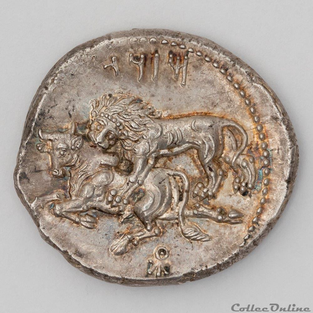 Mazaios monnaie antique av jc ap grecque mazaios