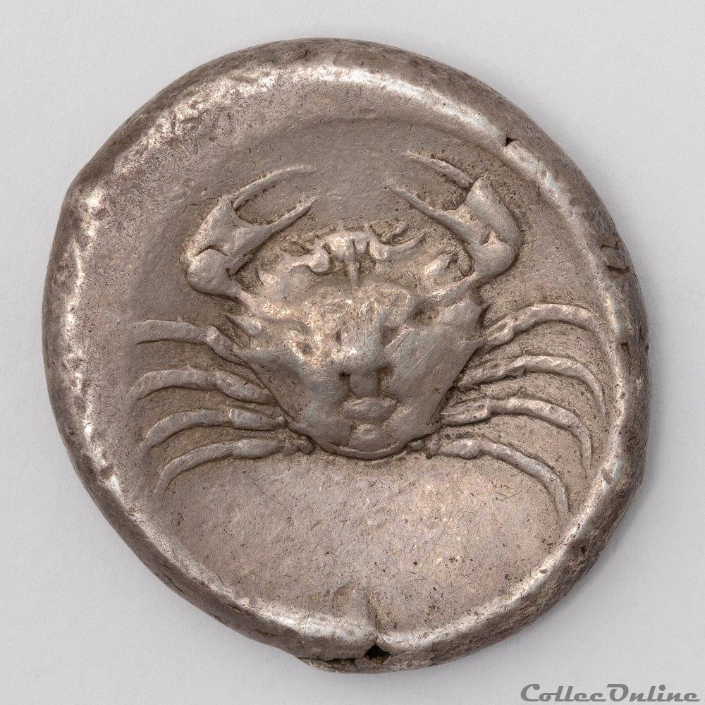 Agrigente monnaie antique av jc ap grecque agrigente