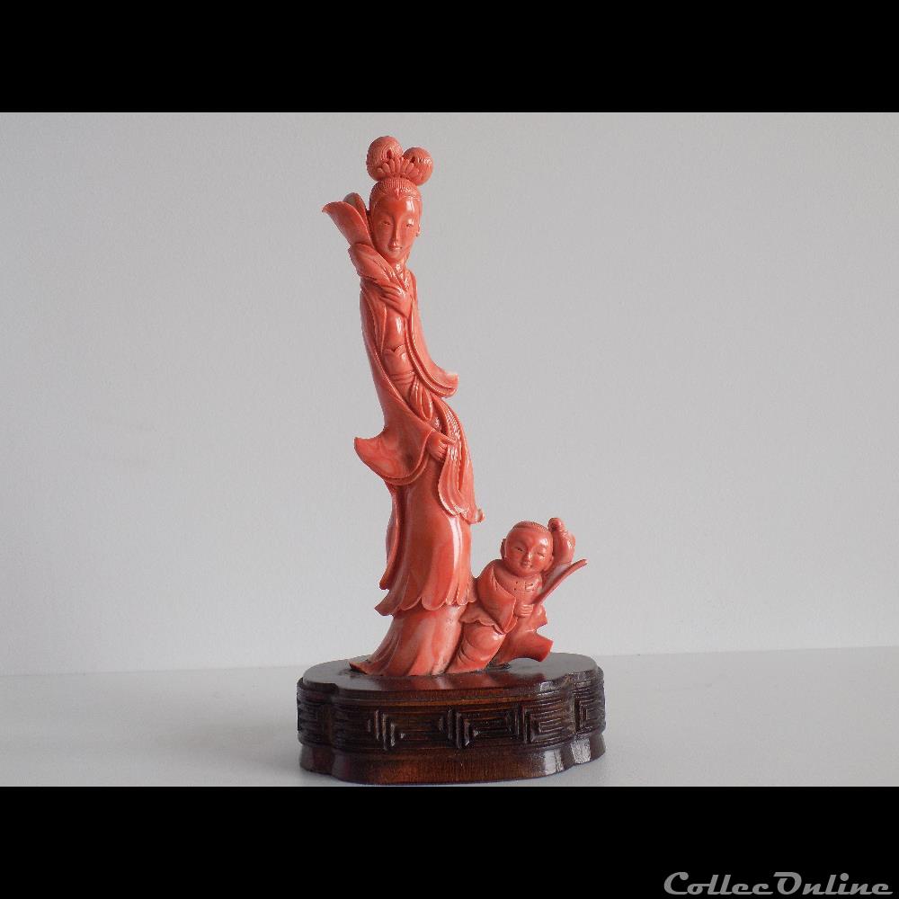art antiquite asiatique corail chine 4