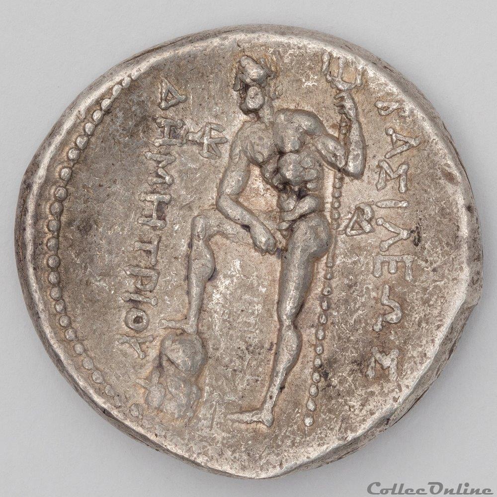Demetrios Poliorcete 2 monnaie antique av jc a ap grecque demetrios poliorcete