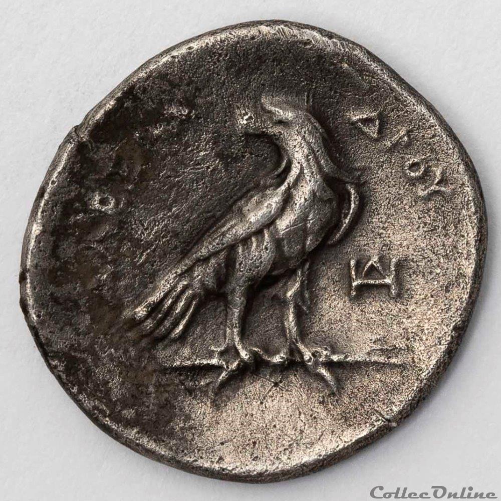 Type à l'aigle 2 monnaie antique av jc ap grecque type a aigle