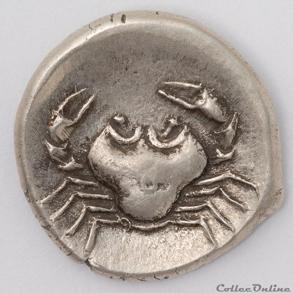 Himère monnaie antique av jc a ap grecque himere