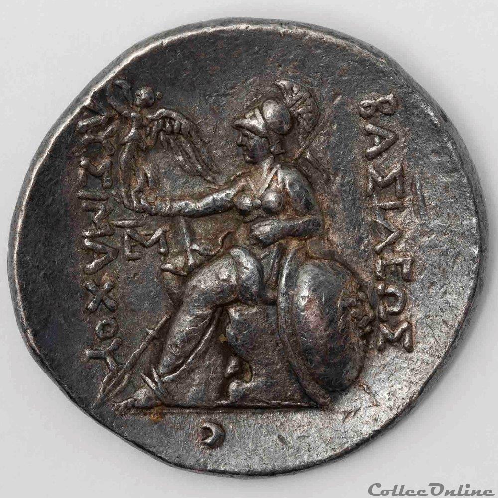 Lysimaque 2 monnaie antique av jc ap grecque lysimaque