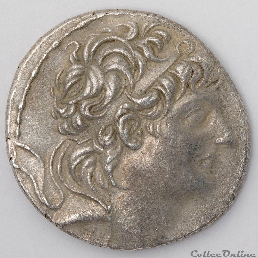 Alexandre II Zebinas monnaie antique av jc ap grecque alexandre ii zebinas
