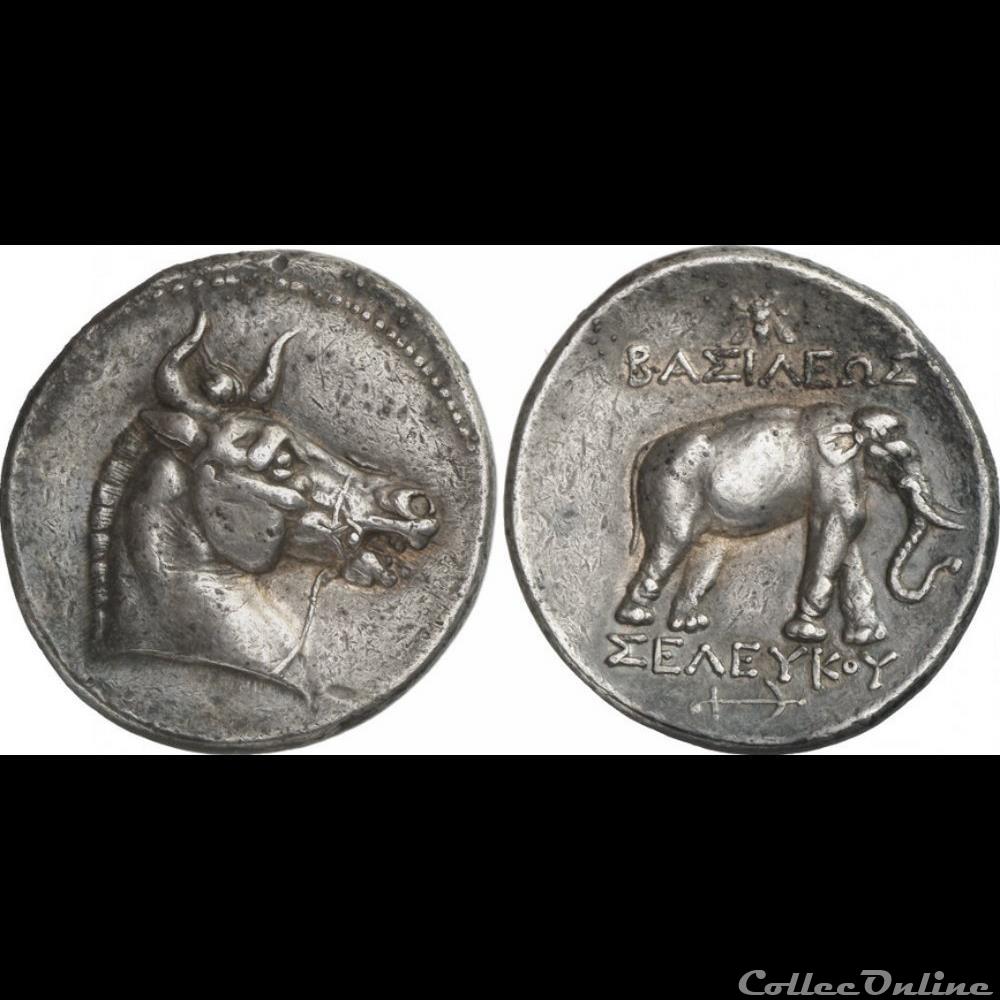 Seleukos 1er 5 monnaie antique av jc a ap grecque seleukos 1er