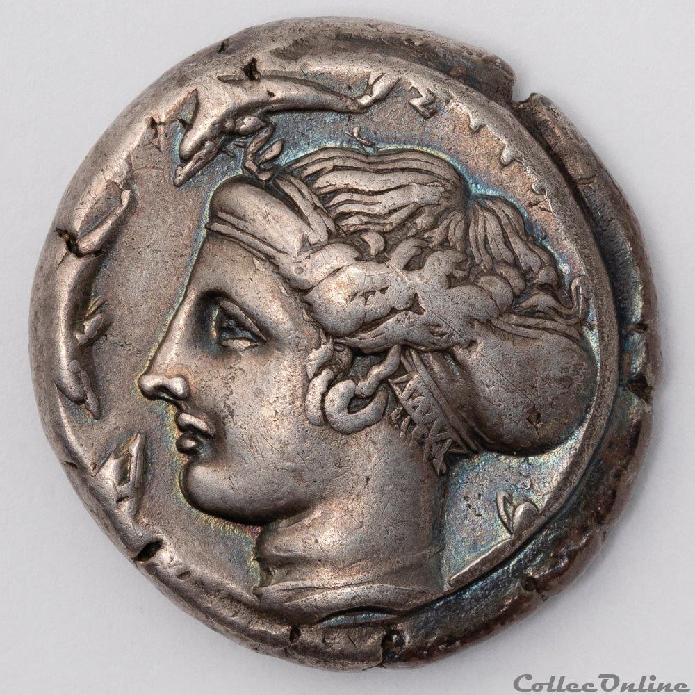 Syracuse monnaie antique av jc ap grecque syracuse