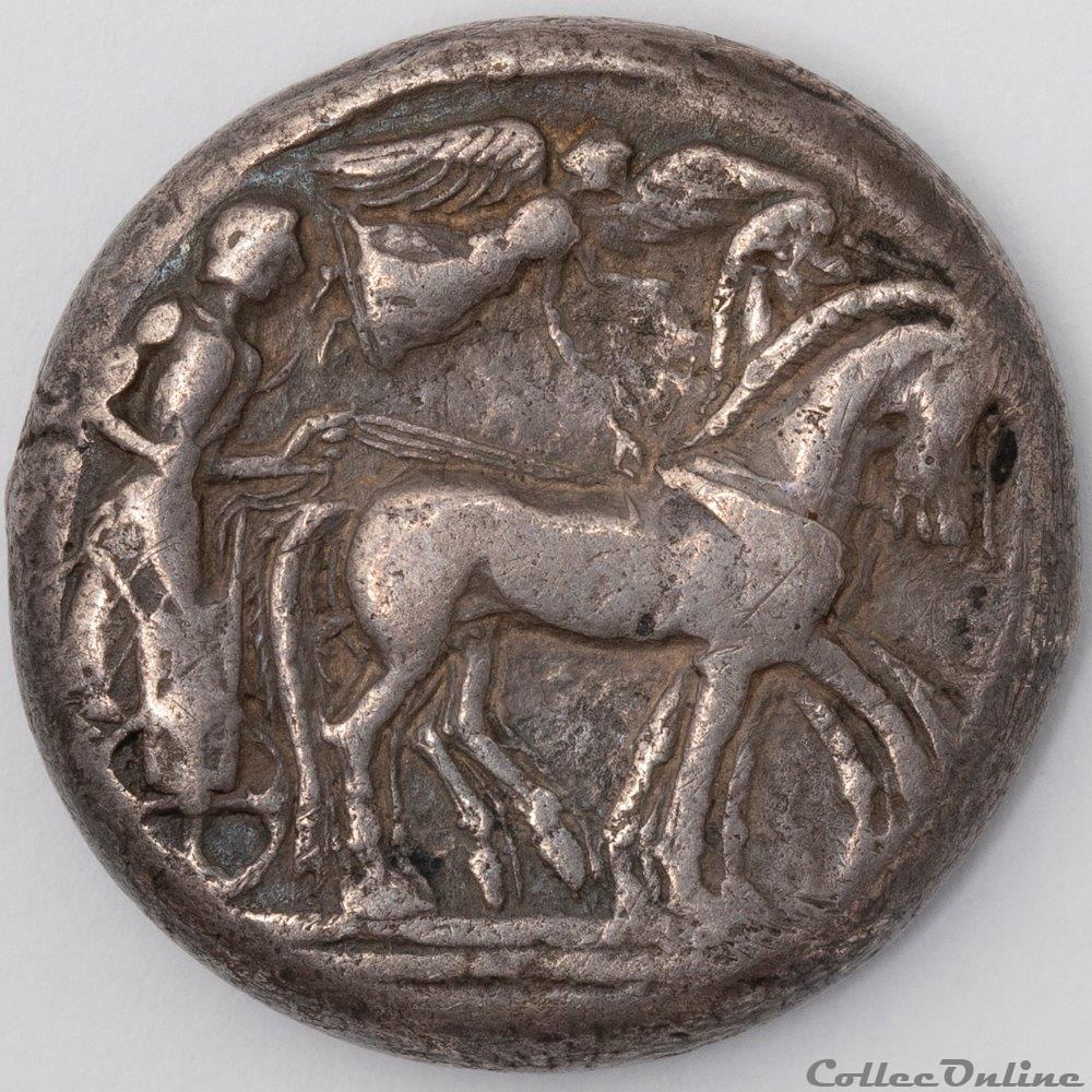Syracuse monnaie antique av jc ap grecque syracuse