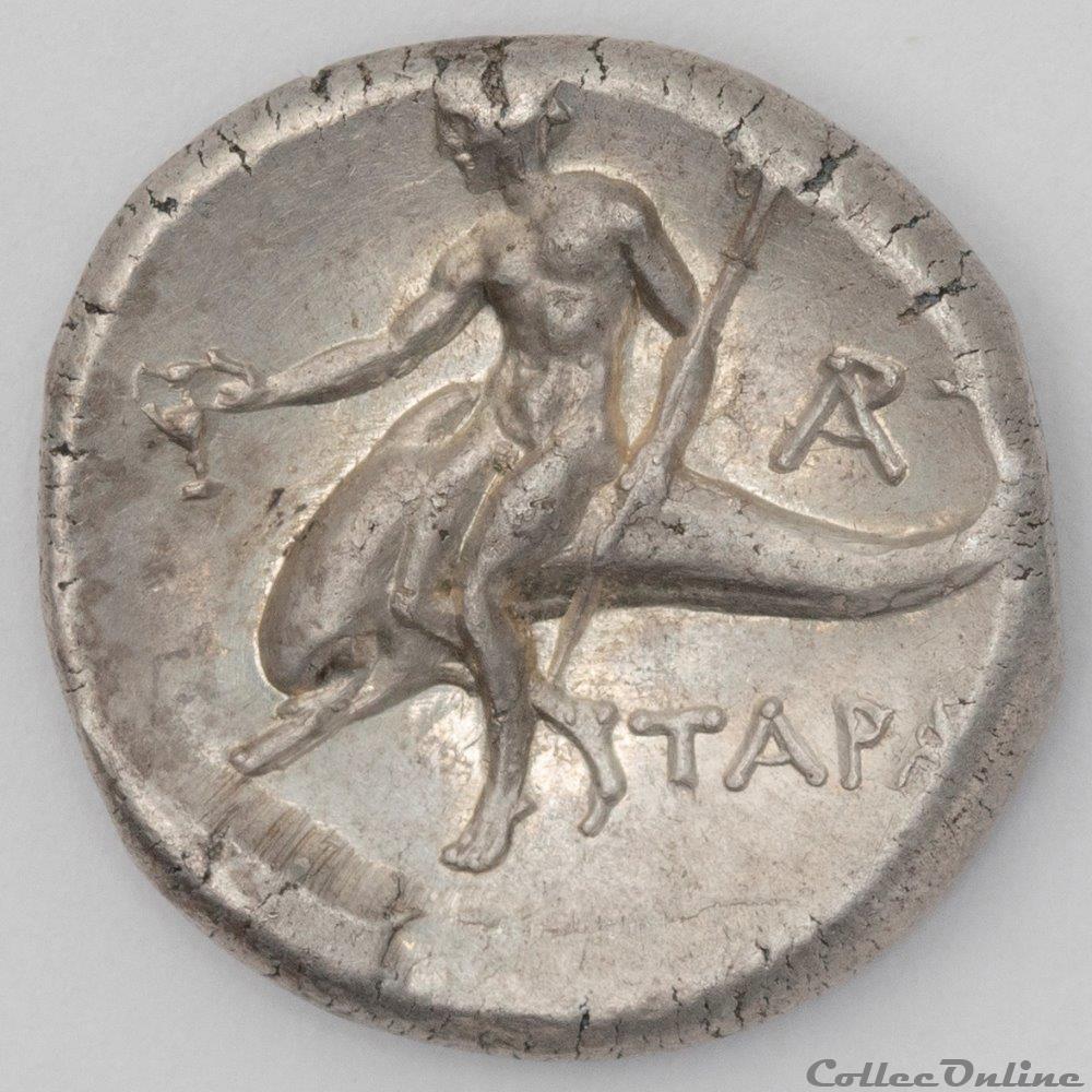 Tarente 2 monnaie antique av jc ap grecque tarente