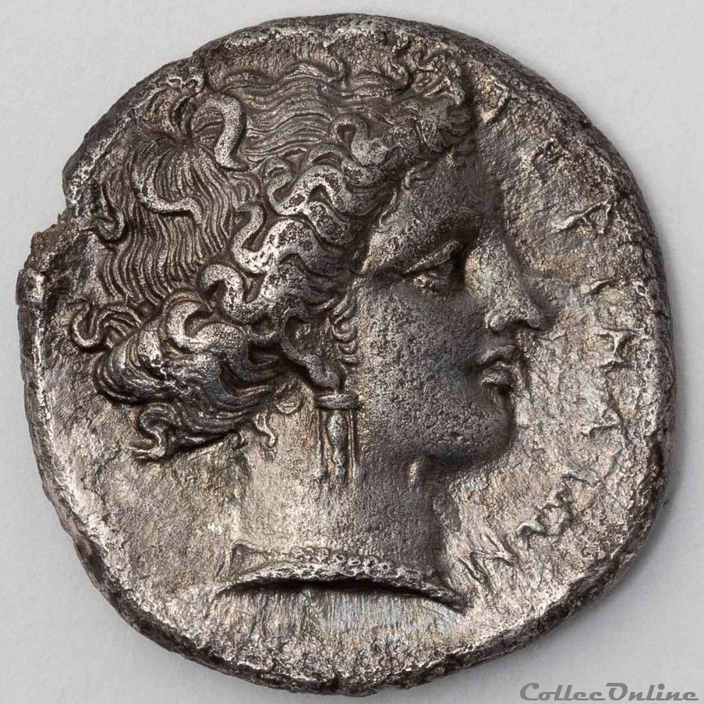 Terina monnaie antique av jc ap grecque terina
