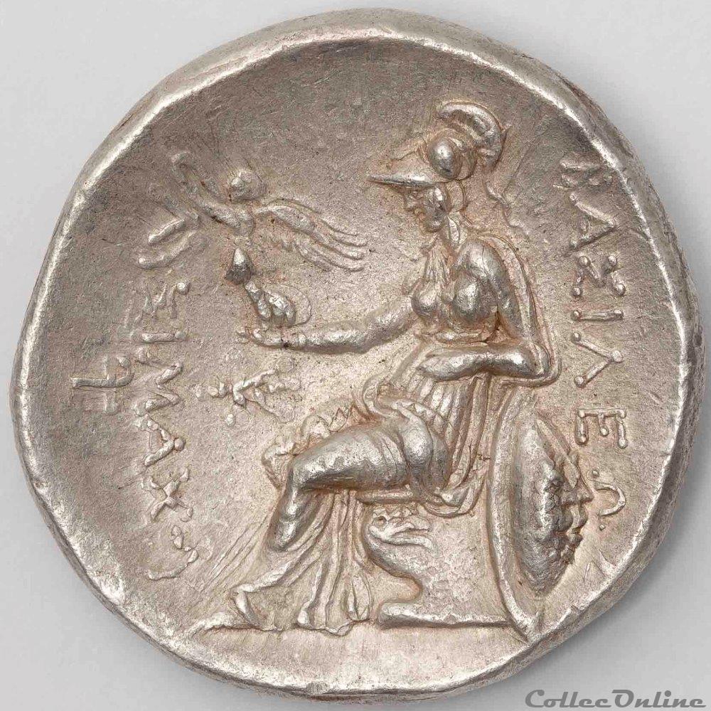 Lysimaque monnaie antique av jc ap grecque lysimaque