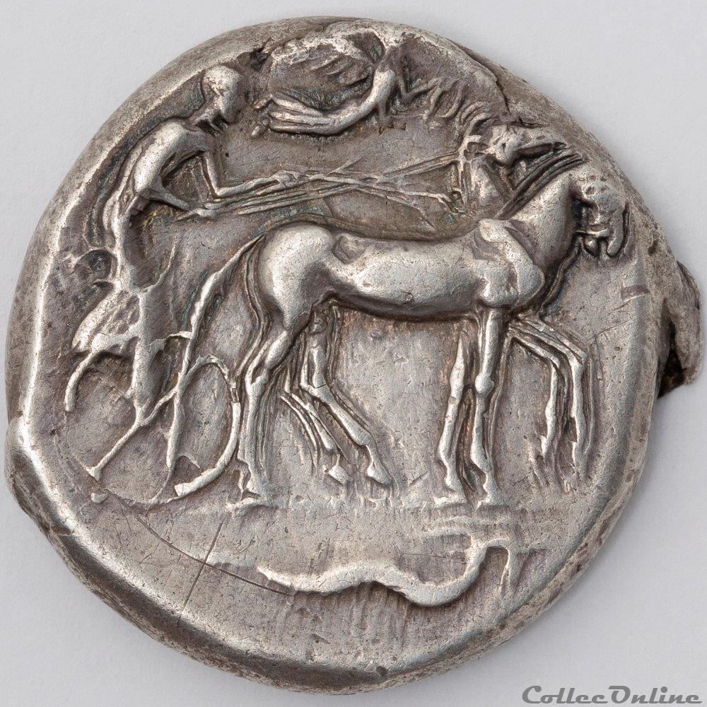 Syracuse monnaie antique av jc ap grecque syracuse