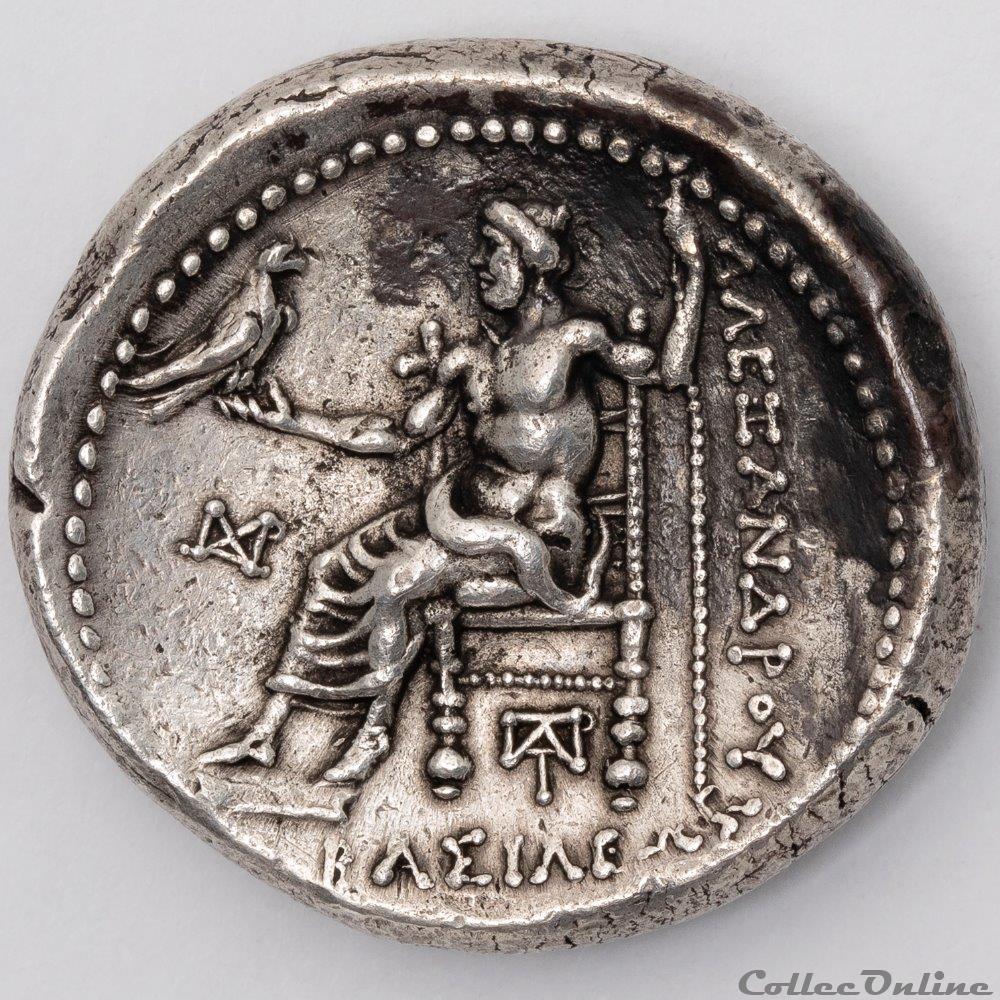 Alexandre 10 monnaie antique av jc ap grecque alexandre 10