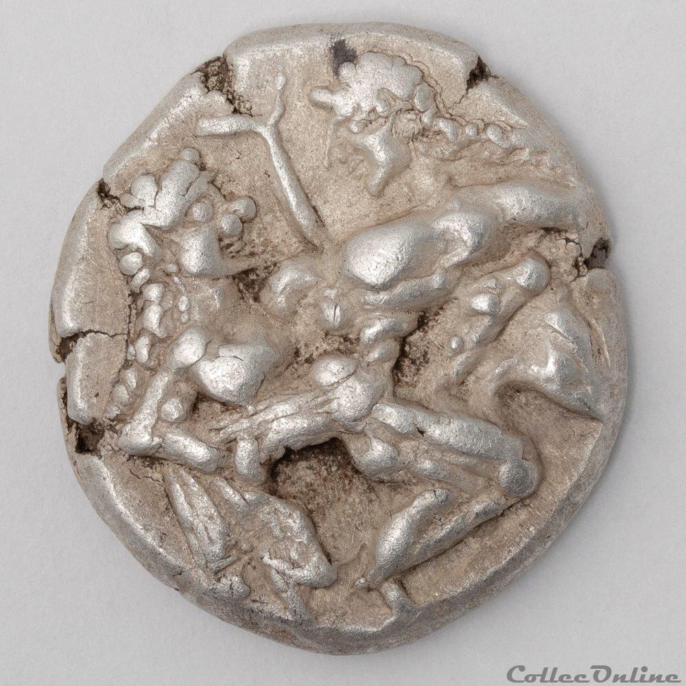 Thasos monnaie antique av jc ap grecque thasos
