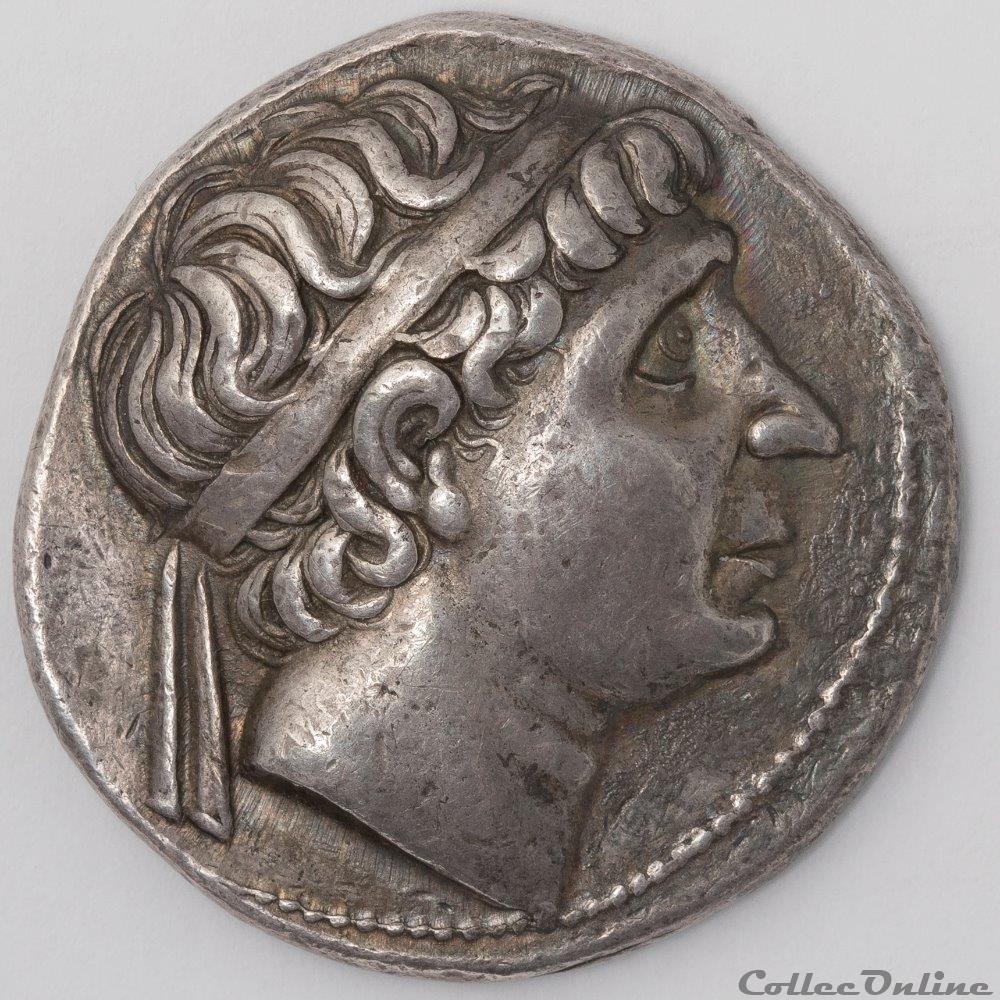 Antiochos 1er monnaie antique av jc ap grecque antiochos 1er