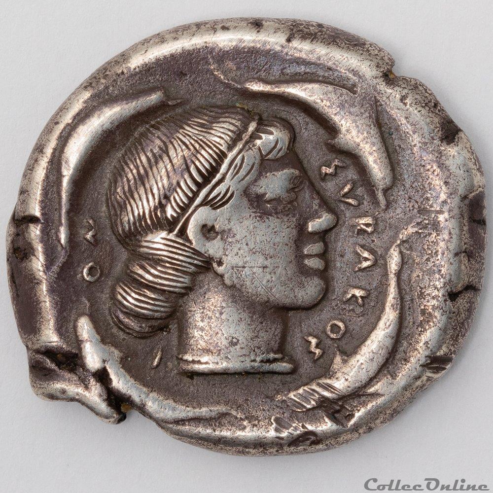 Syracuse monnaie antique av jc ap grecque syracuse