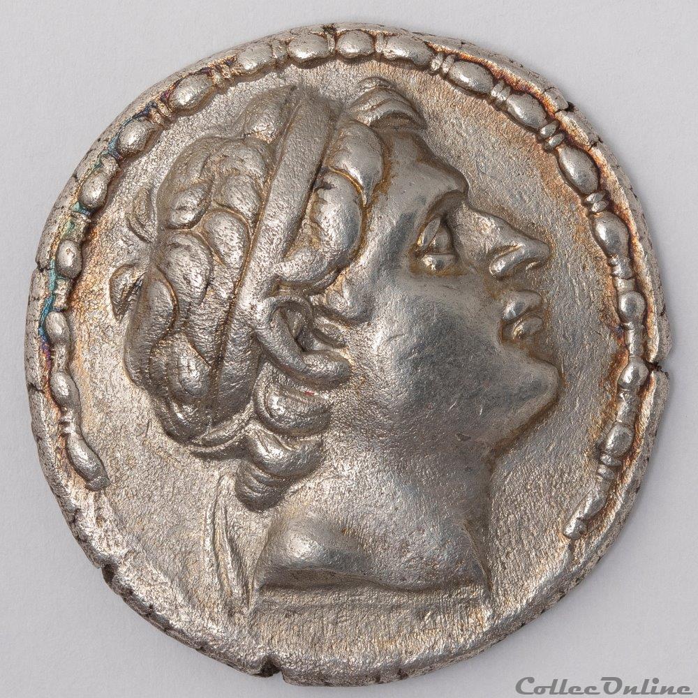 Antiochos II monnaie antique av jc ap grecque antiochos ii
