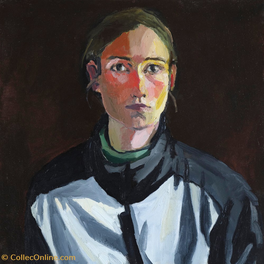 Female Worker (portrait d'ouvrière) nft art female worker portrait ouvriere