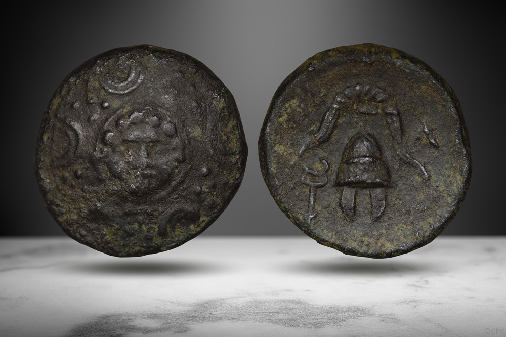 coins ancient to greek philip iii arrhidaios ae macedonian shield helmet price 3158