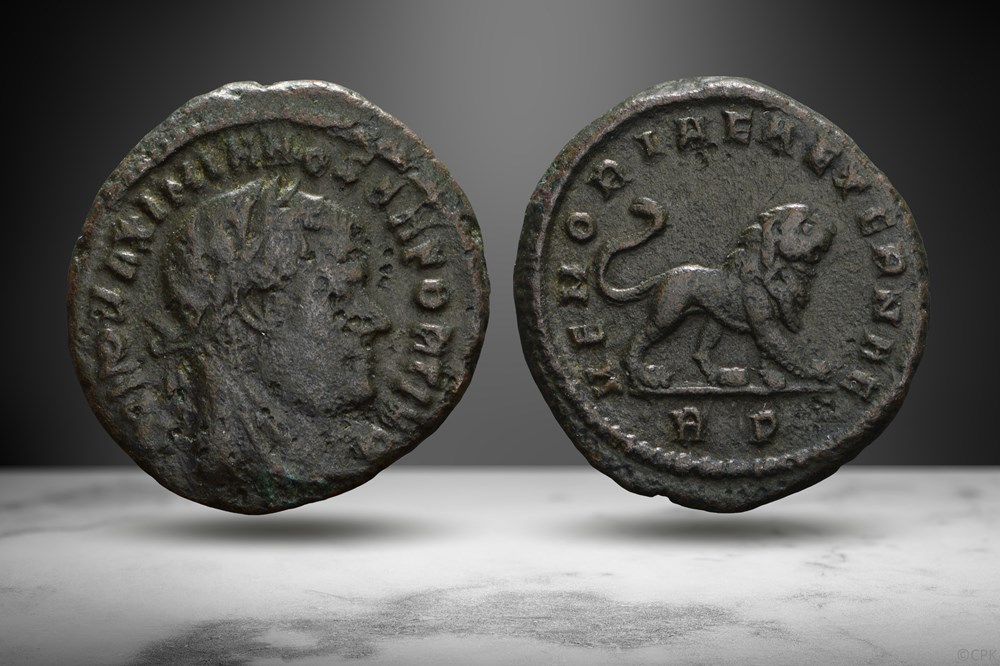 coins ancient to romans imperial and republican divus maximian ae half follis memoriae aeternae ric vii 123