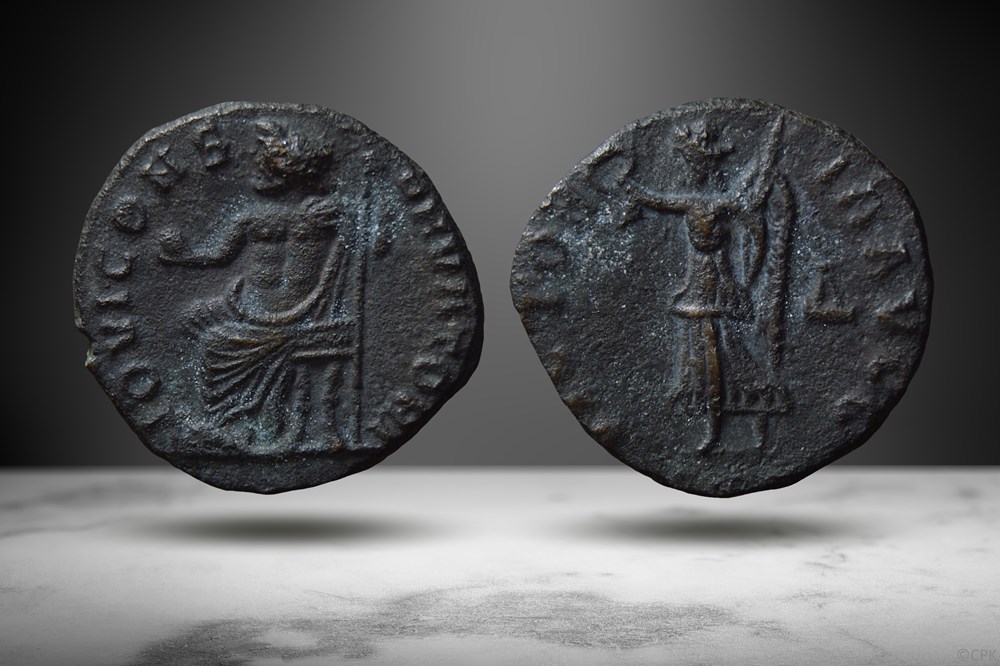 Syria, Antioch AE (Persecution Issue, RCV 14932) coins ancient to romans imperial and republican syria antioch ae persecution issue rcv 14932