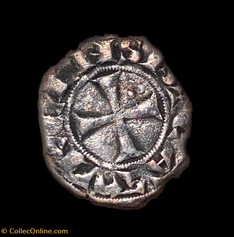 LANGUEDOC - ÉVÊCHÉ DE CAHORS - GUILLAUME DE CARDAILLAC monnaie france feodale languedoc eveche de cahors guillaume de cardaillac
