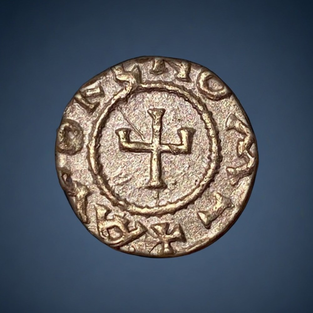 monnaies europe medievale a france merovingiennes triens or blond 87