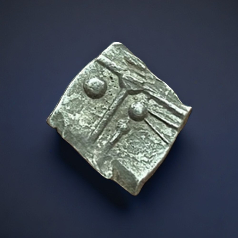 CADURQUES, DRACHME "à la tête triangulaire" S131 monnaies antiques celtes cadurques drachme a la tete triangulaire s131