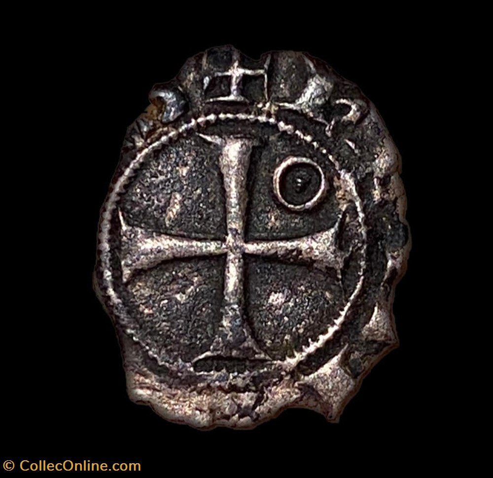 LANGUEDOC - COMTÉ DE RODEZ - HENRI II DE RODEZ Obole monnaie france feodale languedoc comte de rodez henri ii de rodez obole
