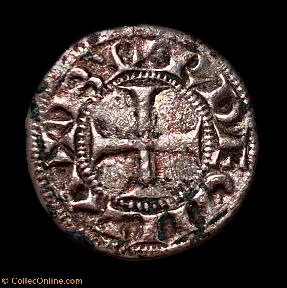 AQUITAINE - DUCHÉ D'AQUITAINE - GUILLAUME X OBOLE monnaie france feodale aquitaine duche aquitaine guillaume x obole