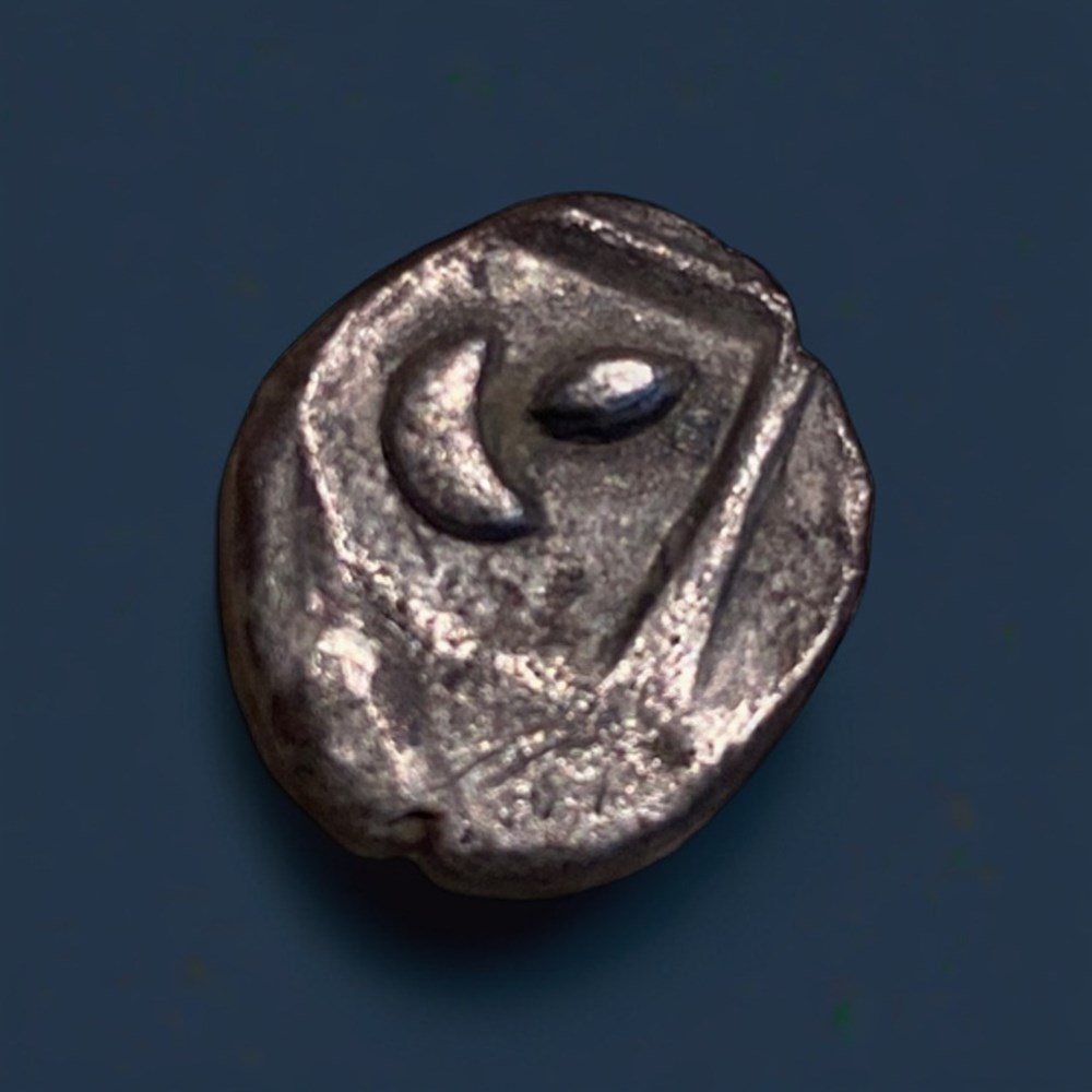 VOLQUES TECTOSAGES (REGION DE TOULOUSE) Drachme " à la tête cubiste" monnaies antiques autres volques tectosages region de toulouse drachme a la tete cubiste