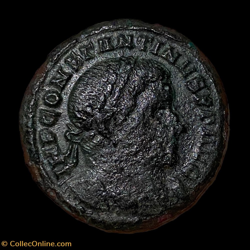 CONSTANTIN Ier LE GRAND (FOLLIS OU NUMMUS) monnaie antique av jc ap romaine republicaine imperiale constantin ier le grand follis ou nummus
