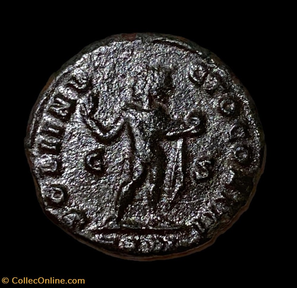 CONSTANTIN Ier LE GRAND (FOLLIS OU NUMMUS) monnaie antique av jc ap romaine republicaine imperiale constantin ier le grand follis ou nummus