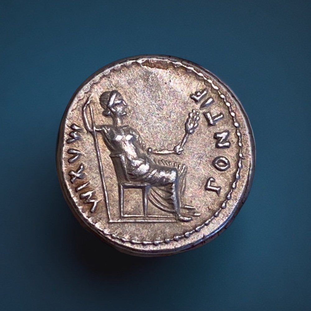 TIBERE, DENIER monnaies antiques a romaines imperiales et republicaines tibere denier
