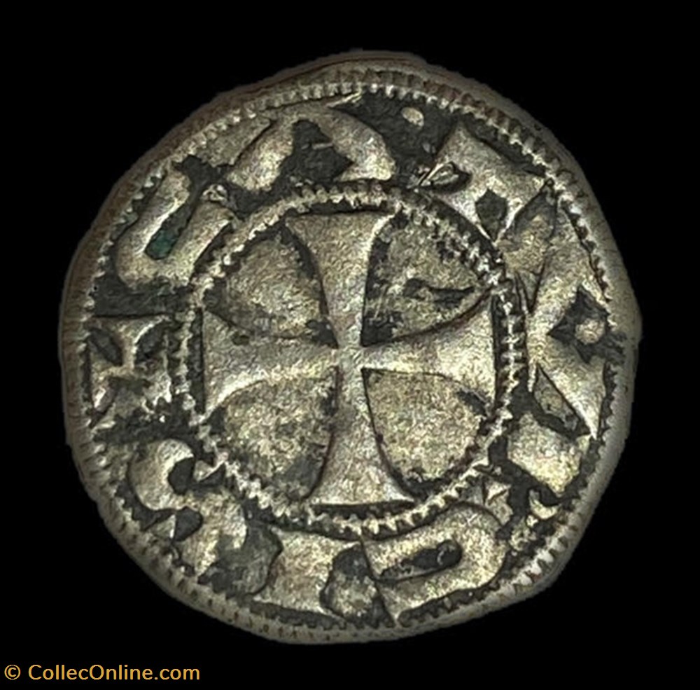 LANGUEDOC - ÉVÊCHÉ ET CITÉ DE CAHORS - ANONYMES DENIER monnaie france feodale languedoc eveche et cite de cahors anonymes denier