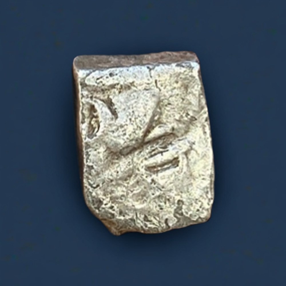 CADURQUES, DRACHME "à la tête triangulaire" S131 monnaies antiques celtes cadurques drachme a la tete triangulaire s131