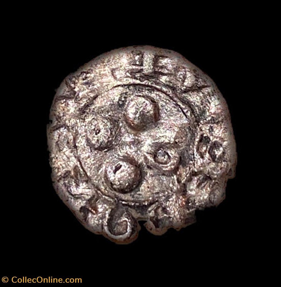 LANGUEDOC - COMTÉ DE MELGUEIL - ÉVÊQUES DE MAGUELONNE OBOLE monnaie france feodale languedoc comte de melgueil eveques de maguelonne obole
