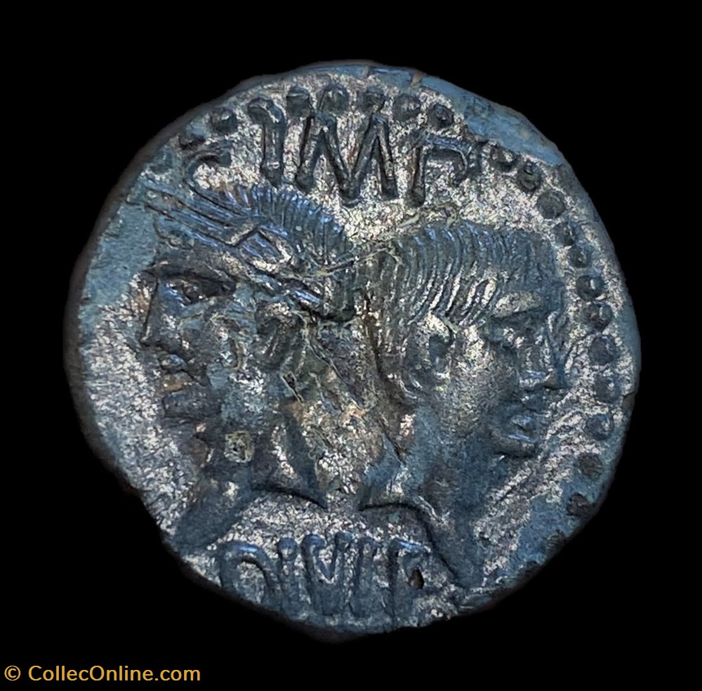 DUPONDIUS DE NIMES TYPE II monnaies antiquite av jc a ap romaines republicaines imperiales dupondius de nimes type ii