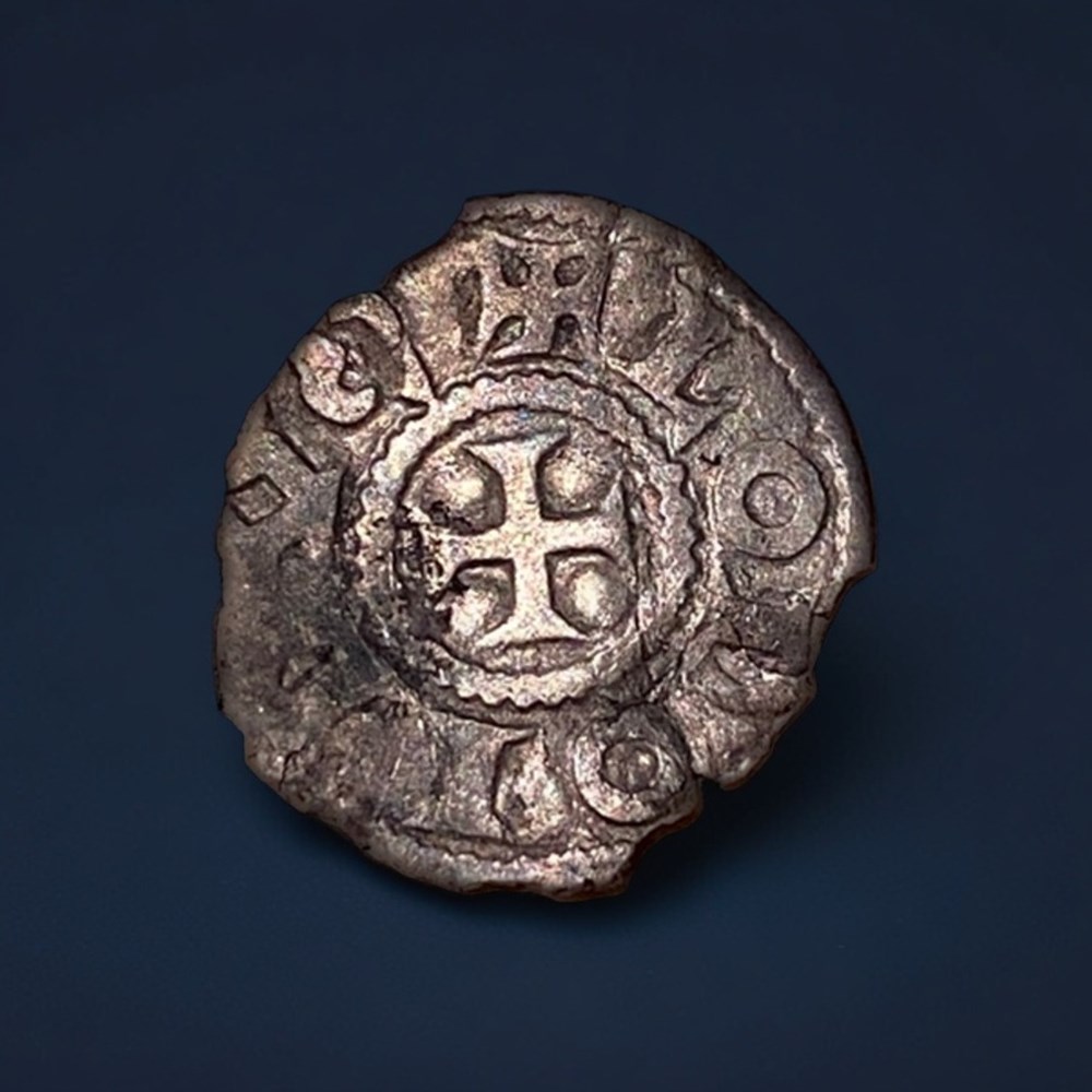 LOUIS IV D'OUTREMER, OBOLE monnaies europe medievale a france carolingiennes louis iv outremer obole