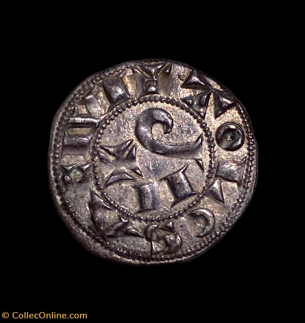 monnaies europe medievale aquitaine comte de toulouse guillaume ix denier