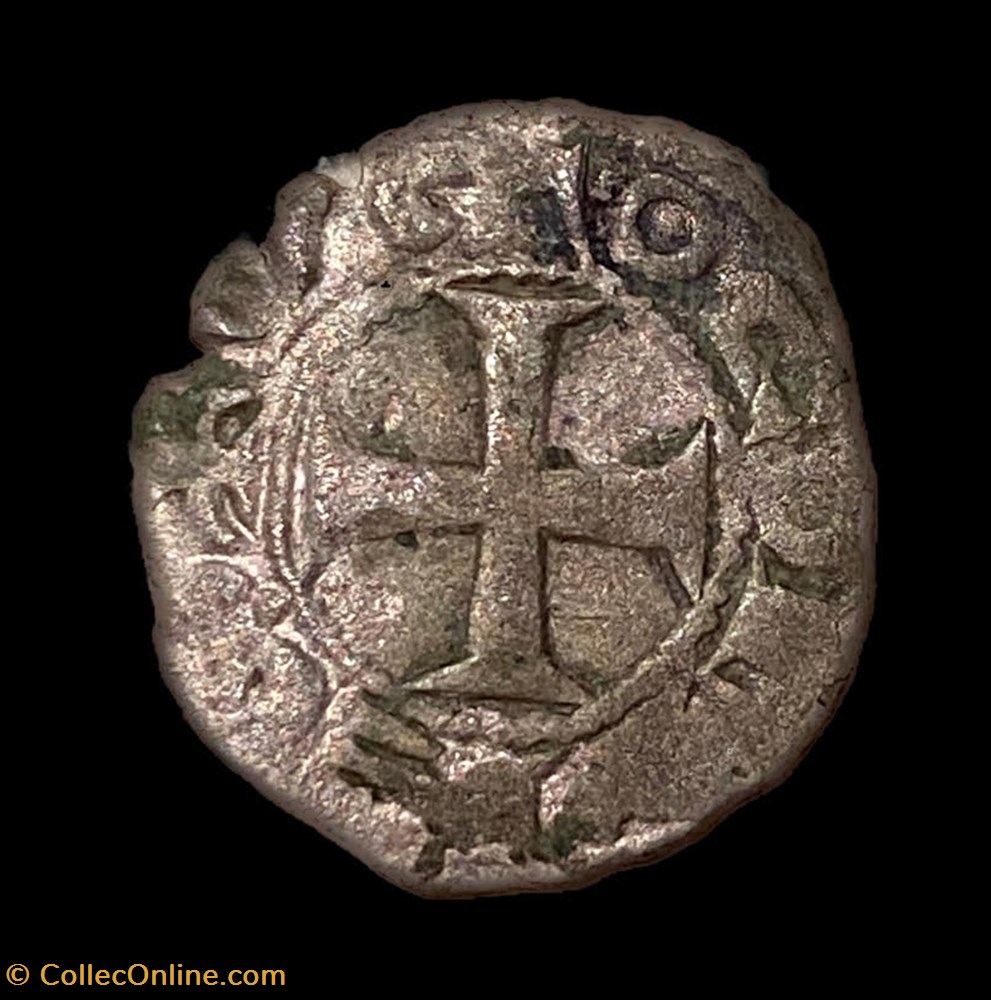 monnaie france feodale languedoc comte de rodez hugues ii et hugues iii obole