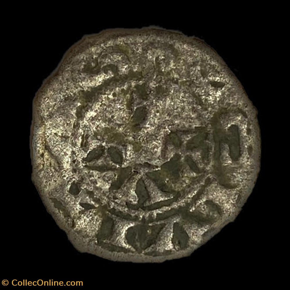 LANGUEDOC - ÉVÊCHÉ ET CITÉ DE CAHORS - ANONYMES OBOLE monnaie france feodale languedoc eveche et cite de cahors anonymes obole