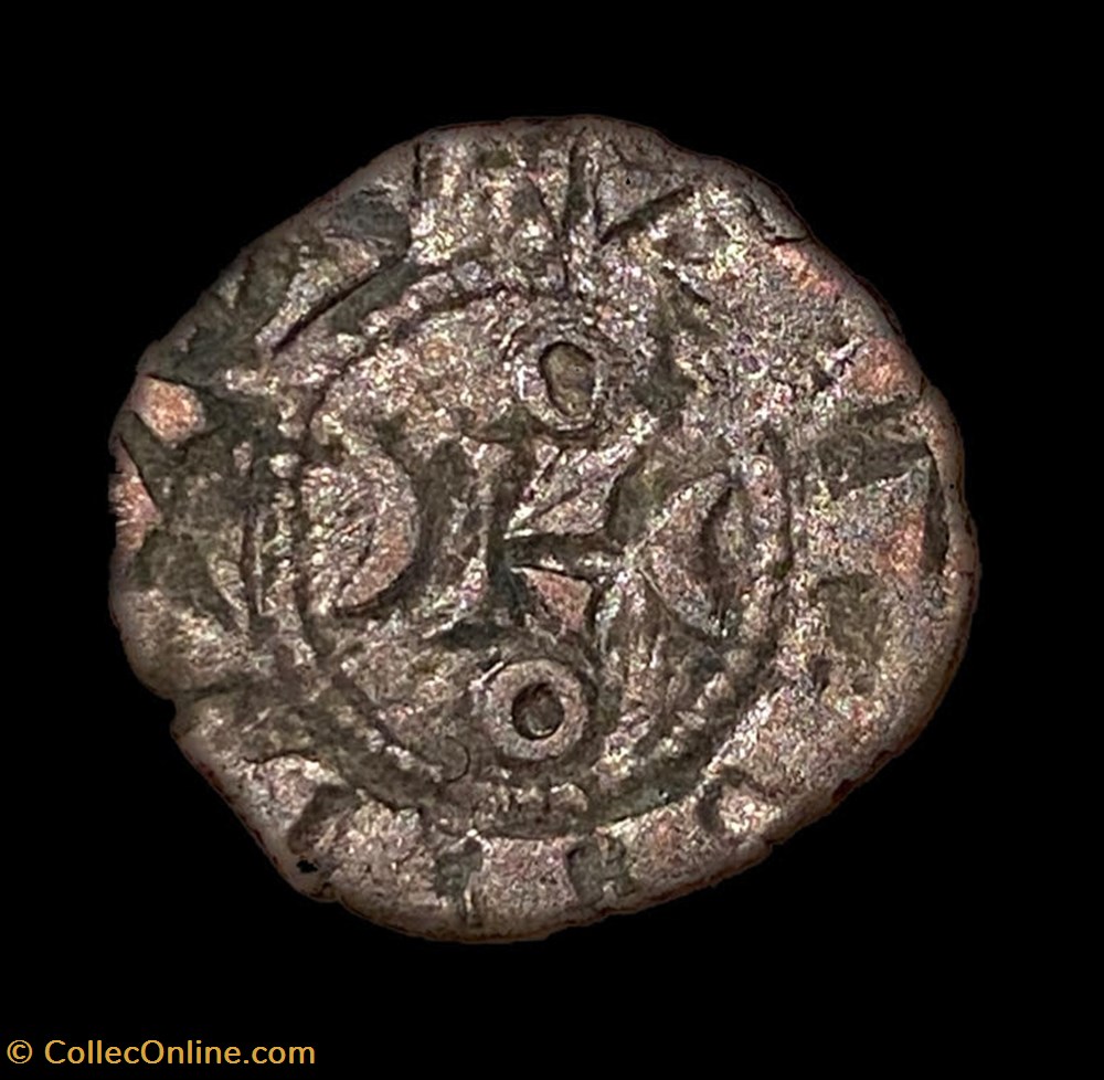 LIMOUSIN - VICOMTÉ DE TURENNE - RAYMOND VI, RAYMOND VII PUIS MARGUERITE ET BERNARD Obole monnaie france feodale limousin vicomte de turenne raymond vi raymond vii puis marguerite et bernard obole