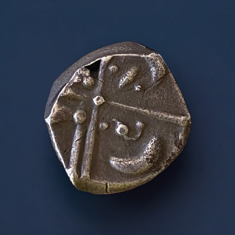 VOLQUES TECTOSAGES (REGION DE TOULOUSE) Drachme " de style hybride entre cubiste et romanisé" S58 monnaies antiques celtes volques tectosages region de toulouse drachme de style hybride entre cubiste et romanise s58