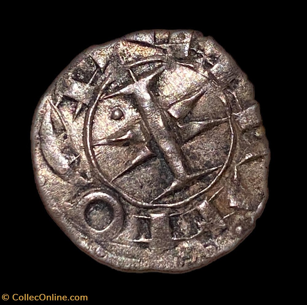 LANGUEDOC - COMTÉ DE MELGUEIL - ÉVÊQUES DE MAGUELONNE DENIER monnaie france feodale languedoc comte de melgueil eveques de maguelonne denier
