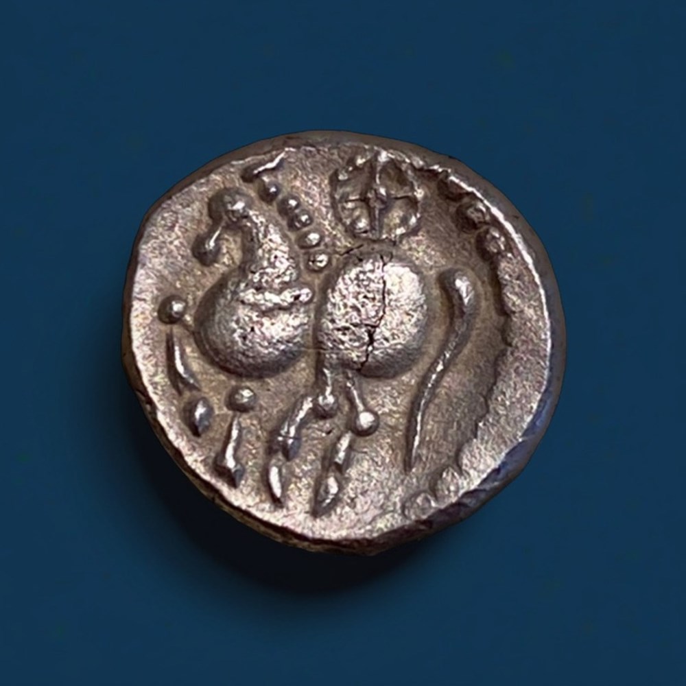 CELTES DU DANUBE - PANNONIE DRACHME “type de Dachreiter" monnaies antiques celtes du danube pannonie drachme type de dachreiter