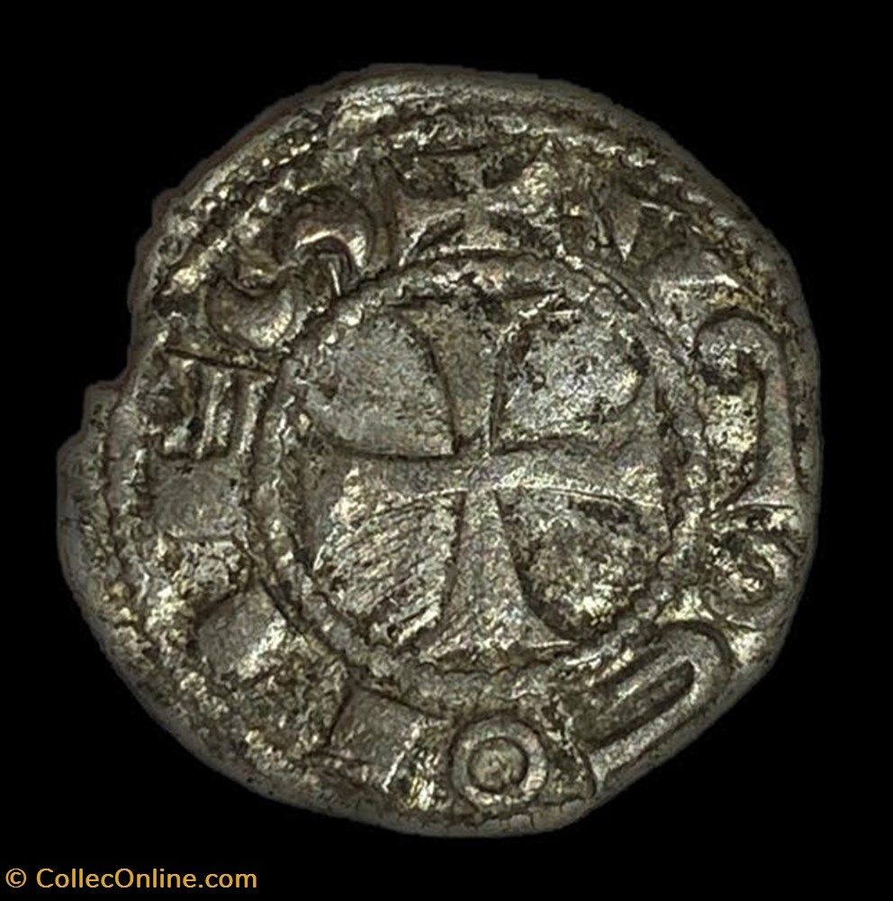 LANGUEDOC - COMTÉ DE RODEZ - HUGUES II et HUGUES III DENIER monnaie france feodale languedoc comte de rodez hugues ii et hugues iii denier