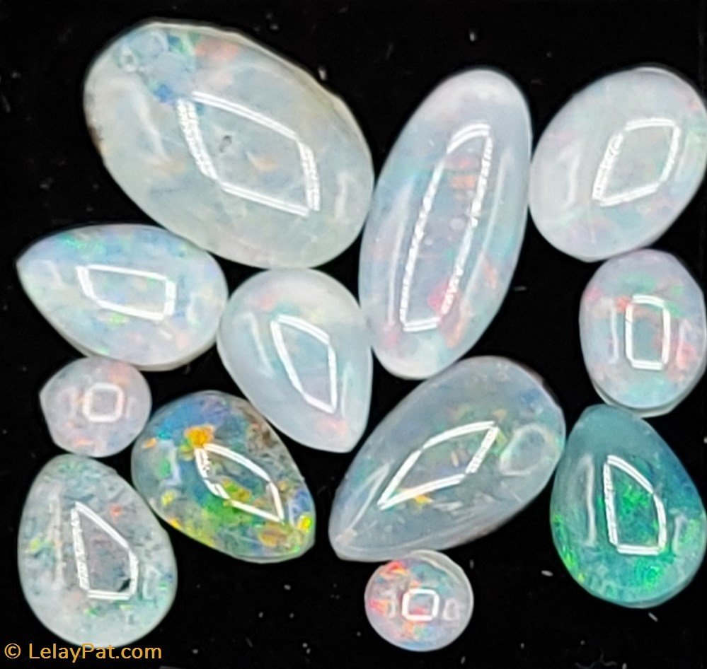 Opales naturelles d'Australie (Coober Pedy) mineraux meteorites opales naturelles australie coober pedy